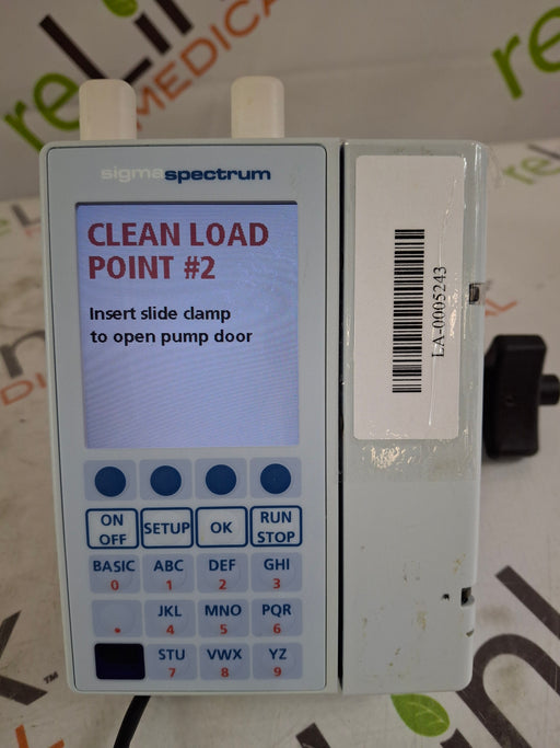 Baxter Baxter Sigma Spectrum w/ A/B/G/N Battery Infusion Pump Infusion Pump reLink Medical