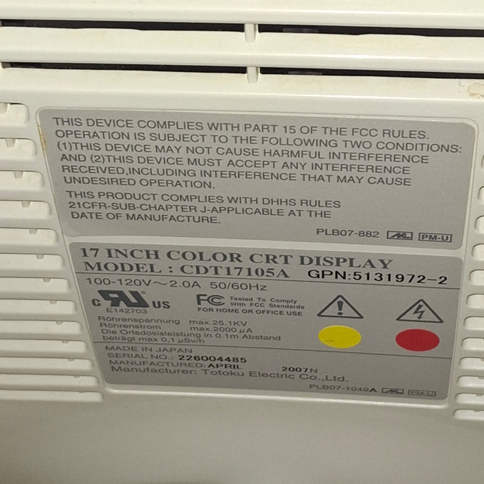 GE Healthcare Logiq 7 Ultrasound