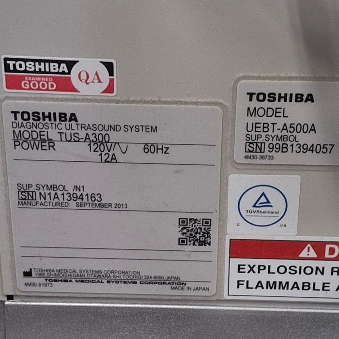 Toshiba Toshiba Aplio 300 Ultrasound System Ultrasound reLink Medical