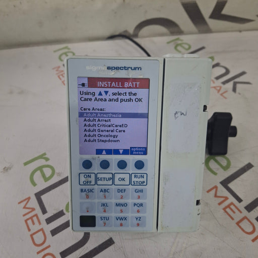 Baxter Baxter Sigma Spectrum 8.00.03 w/o Battery Infusion Pump Infusion Pump reLink Medical