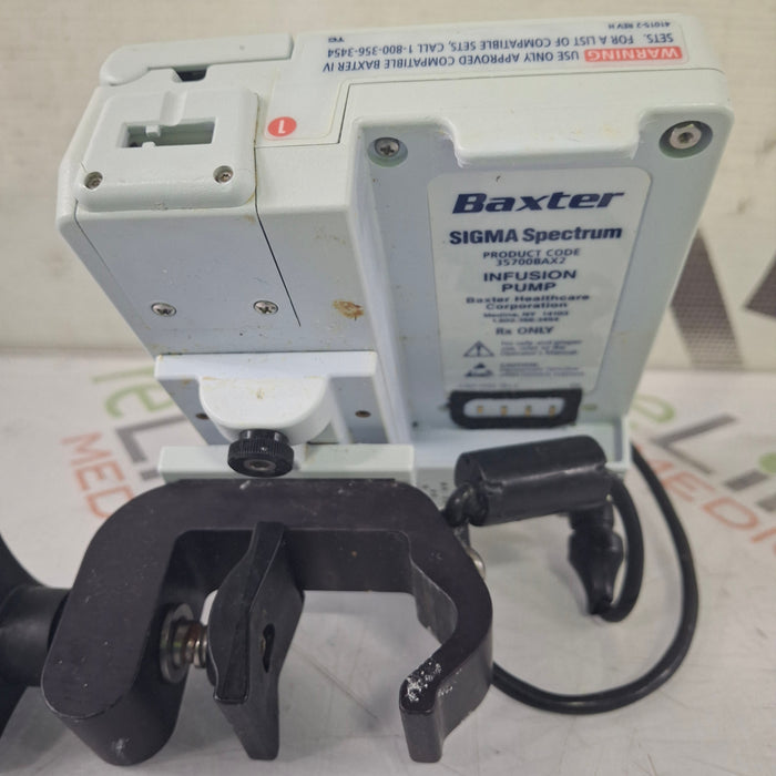 Baxter Baxter Sigma Spectrum 8.00.03 w/o Battery Infusion Pump Infusion Pump reLink Medical