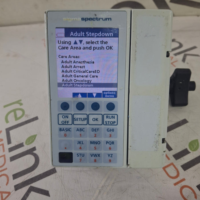 Baxter Baxter Sigma Spectrum 8.00.03 w/o Battery Infusion Pump Infusion Pump reLink Medical