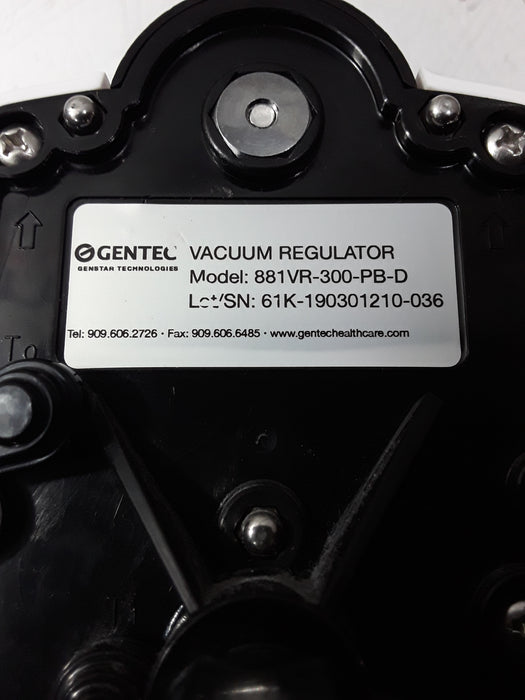 Gentec Vacuum Regulator Suction Regulators