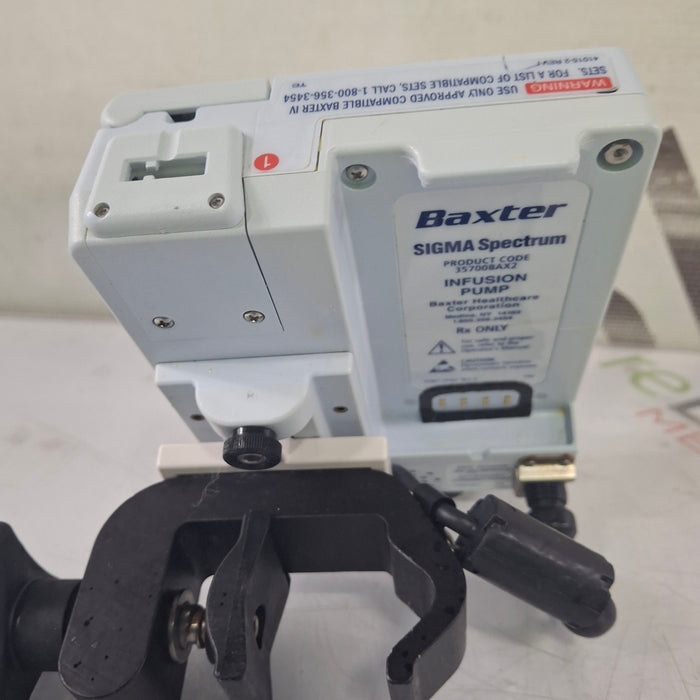 Baxter Sigma Spectrum 8.00.05 w/o Battery Infusion Pump