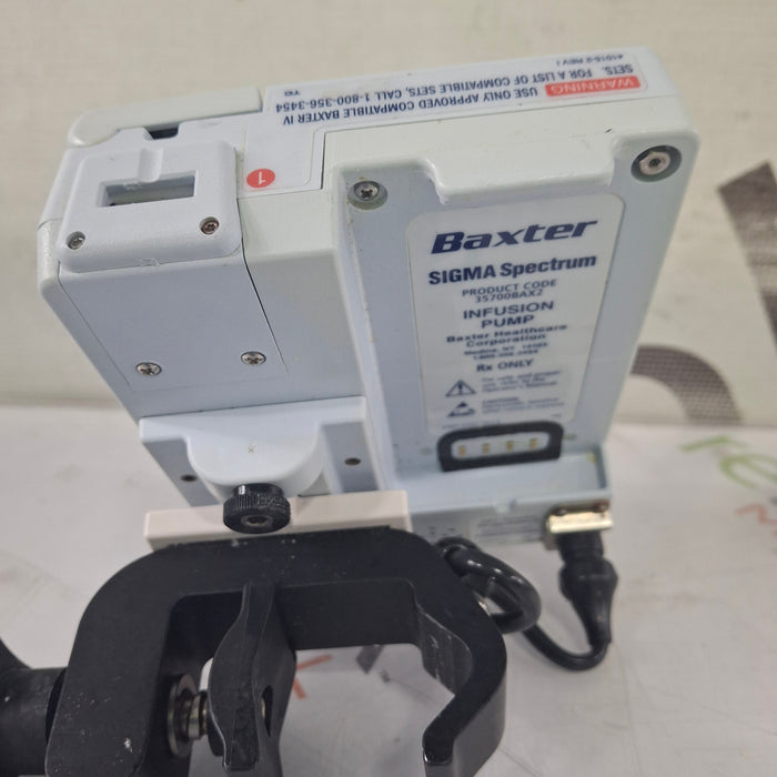 Baxter Sigma Spectrum 8.00.05 w/o Battery Infusion Pump