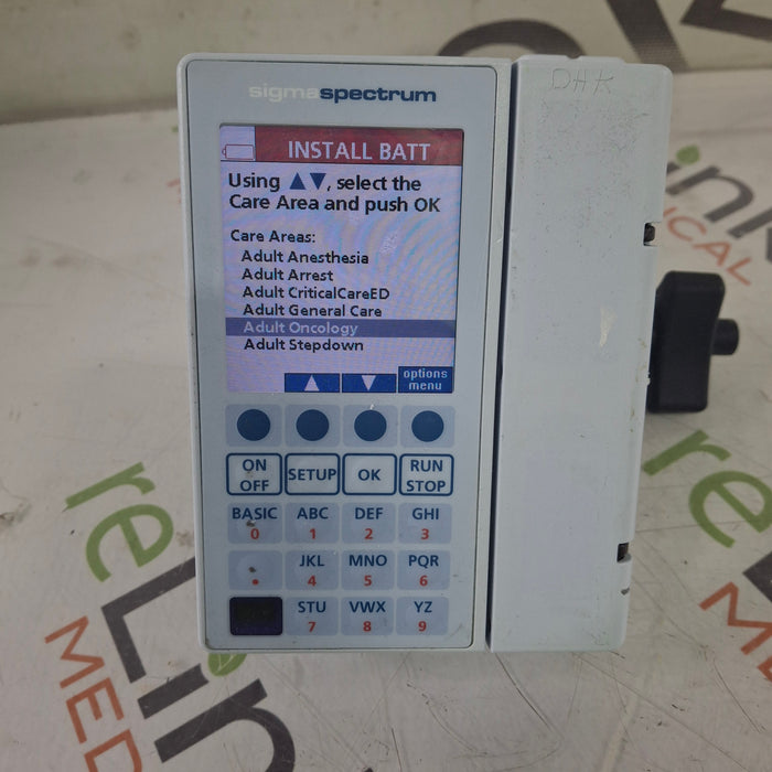Baxter Baxter Sigma Spectrum 8.00.03 w/o Battery Infusion Pump Infusion Pump reLink Medical