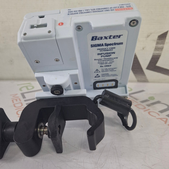 Baxter Baxter Sigma Spectrum 8.00.03 w/o Battery Infusion Pump Infusion Pump reLink Medical