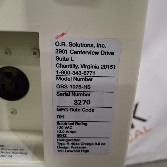 OR Solutions OR Solutions 1075 Hush Slush System Surgical Equipment reLink Medical