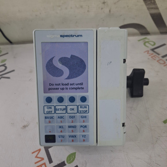 Baxter Baxter Sigma Spectrum 8.00.03 w/o Battery Infusion Pump Infusion Pump reLink Medical