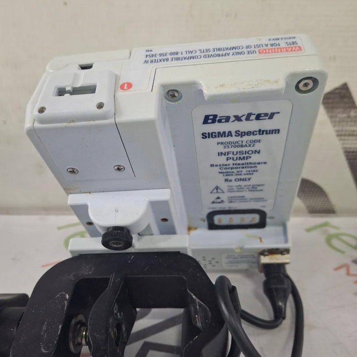 Baxter Baxter Sigma Spectrum 8.00.03 w/o Battery Infusion Pump Infusion Pump reLink Medical