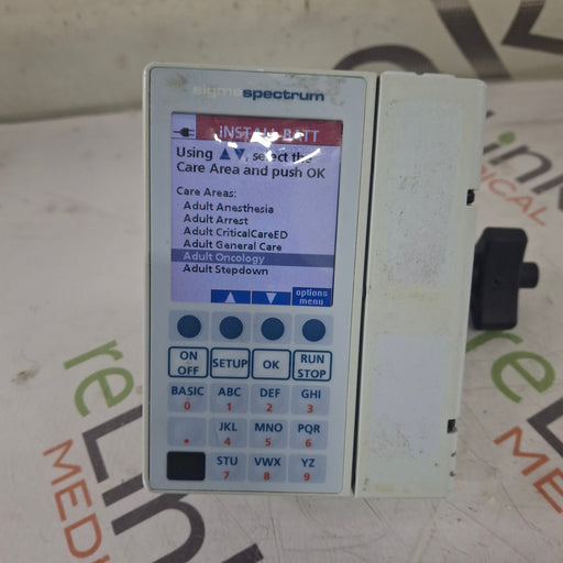 Baxter Baxter Sigma Spectrum 8.00.03 w/o Battery Infusion Pump Infusion Pump reLink Medical