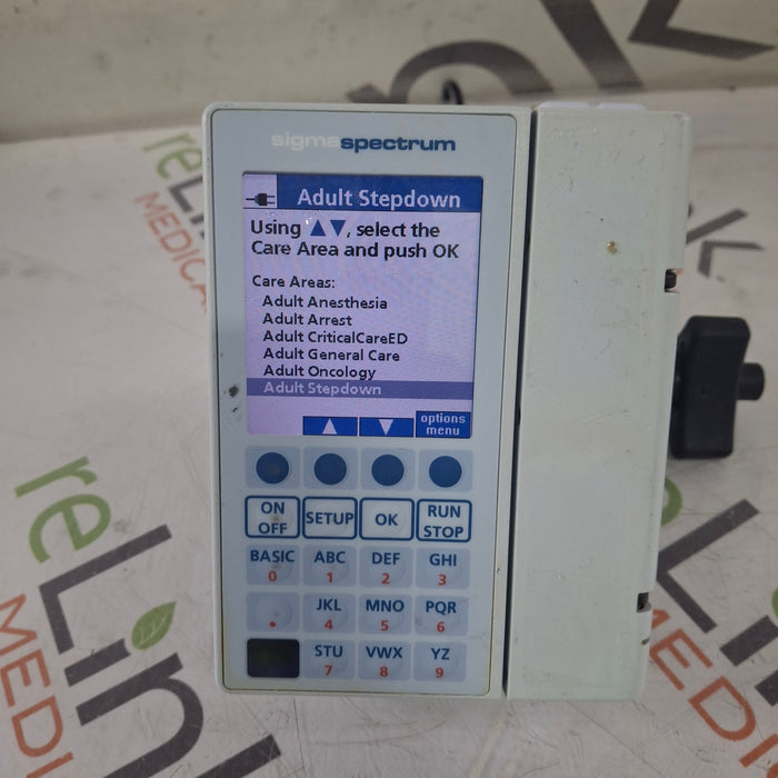 Baxter Sigma Spectrum 8.01.00 w/o Battery Infusion Pump
