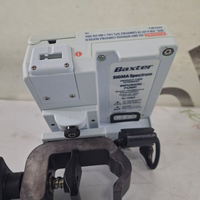 Baxter Sigma Spectrum 8.01.00 w/o Battery Infusion Pump