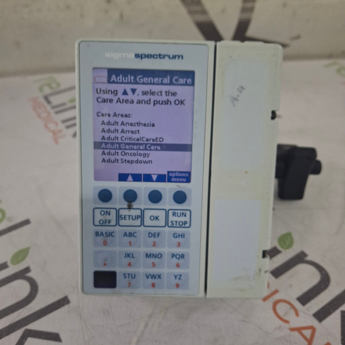 Baxter Sigma Spectrum 8.01.00 w/o Battery Infusion Pump