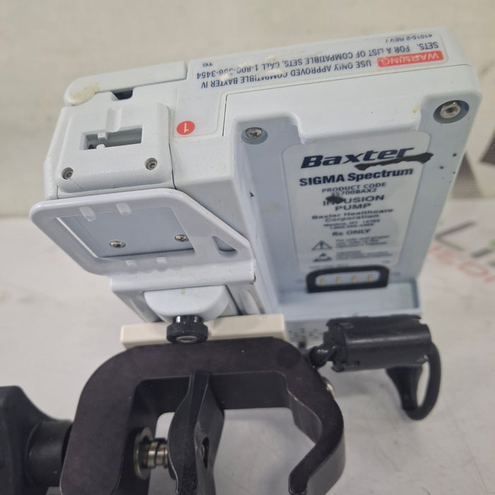 Baxter Sigma Spectrum 8.01.00 w/o Battery Infusion Pump
