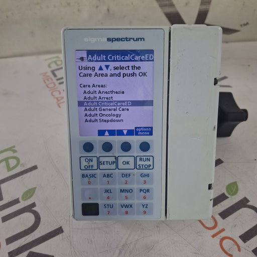 Baxter Baxter Sigma Spectrum 8.00.03 w/o Battery Infusion Pump Infusion Pump reLink Medical