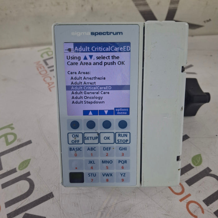 Baxter Baxter Sigma Spectrum 8.00.03 w/o Battery Infusion Pump Infusion Pump reLink Medical
