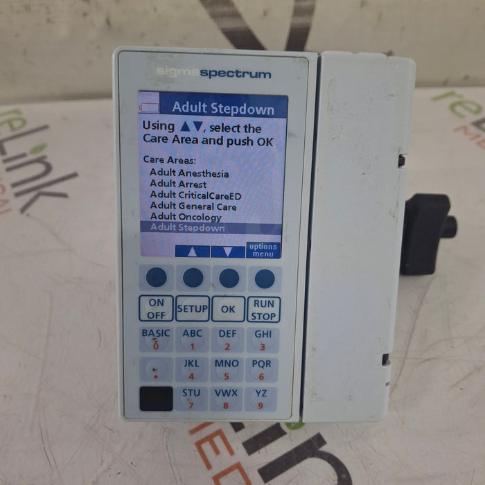 Baxter Sigma Spectrum 8.00.05 w/o Battery Infusion Pump