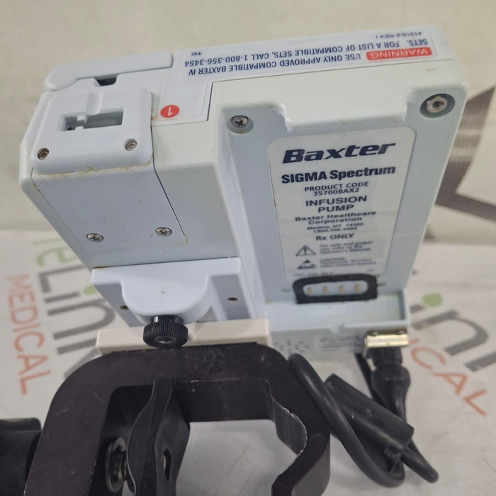 Baxter Sigma Spectrum 8.00.05 w/o Battery Infusion Pump