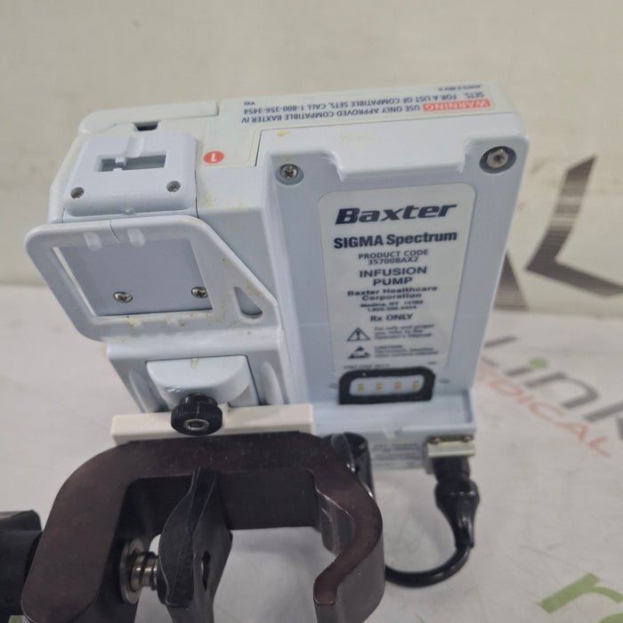 Baxter Sigma Spectrum 8.01.00 w/o Battery Infusion Pump