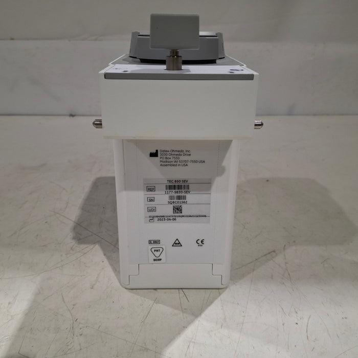 Datex-Ohmeda Datex-Ohmeda Tec 850 Sevoflurane Vaporizer Anesthesia reLink Medical
