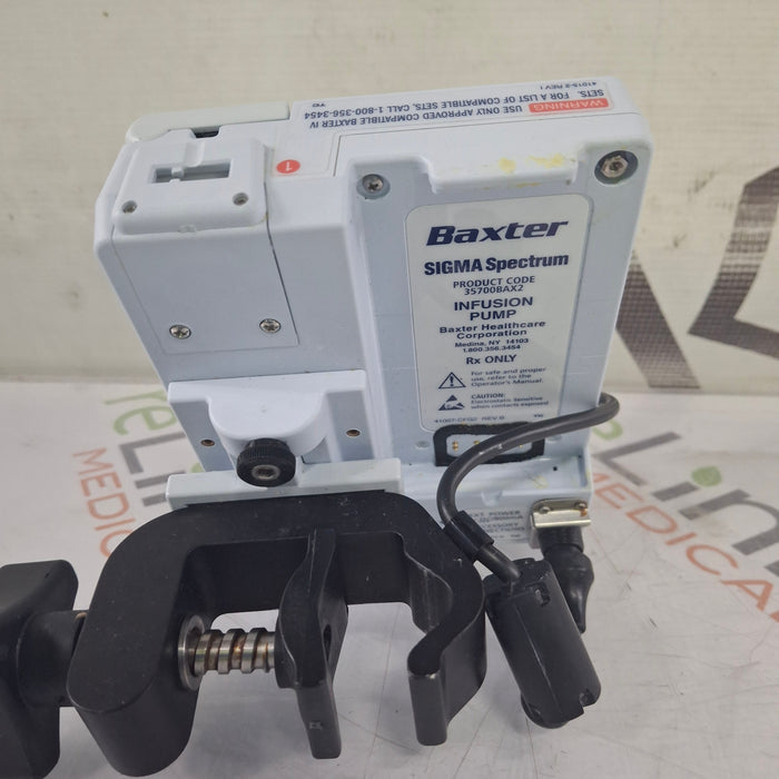 Baxter Sigma Spectrum 8.00.05 w/o Battery Infusion Pump