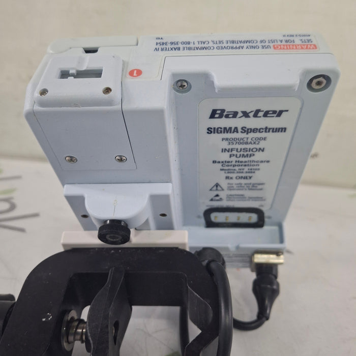 Baxter Sigma Spectrum 8.00.05 w/o Battery Infusion Pump