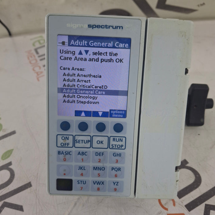 Baxter Sigma Spectrum 8.01.00 w/o Battery Infusion Pump