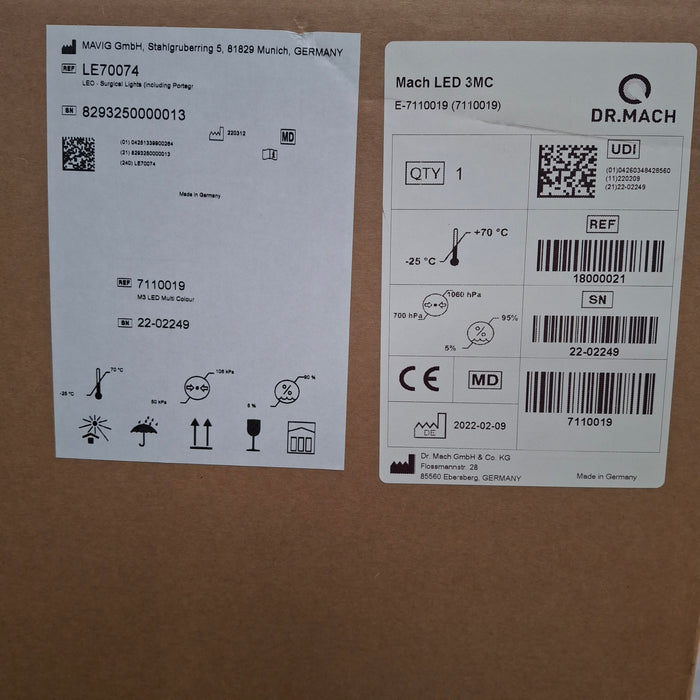 Dr. Mach Dr. Mach LED 3 MC Surgical Light Surgical & Exam Lights reLink Medical