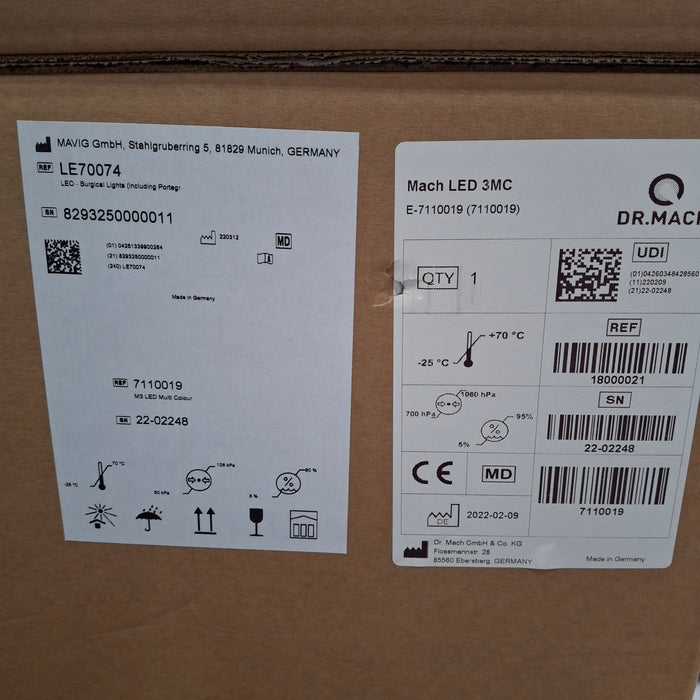 Dr. Mach LED 3 MC Surgical Light