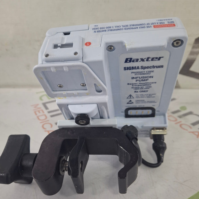 Baxter Sigma Spectrum 8.01.00 w/o Battery Infusion Pump
