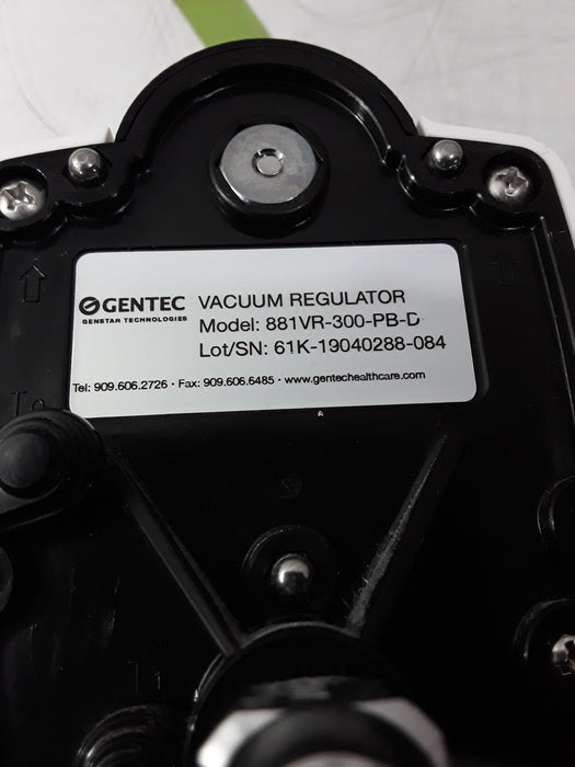 Gentec Vacuum Regulator Suction Regulators
