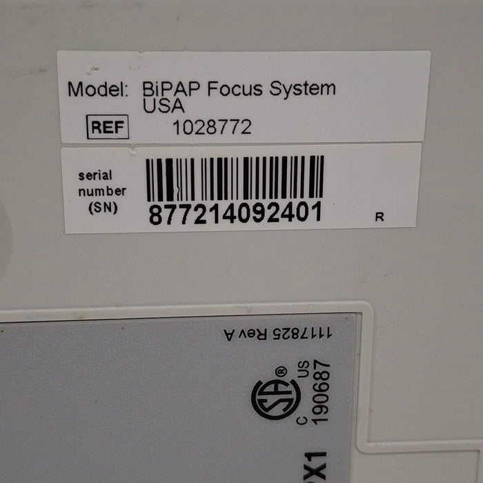 Respironics Respironics BiPAP Focus Ventilator Respiratory reLink Medical