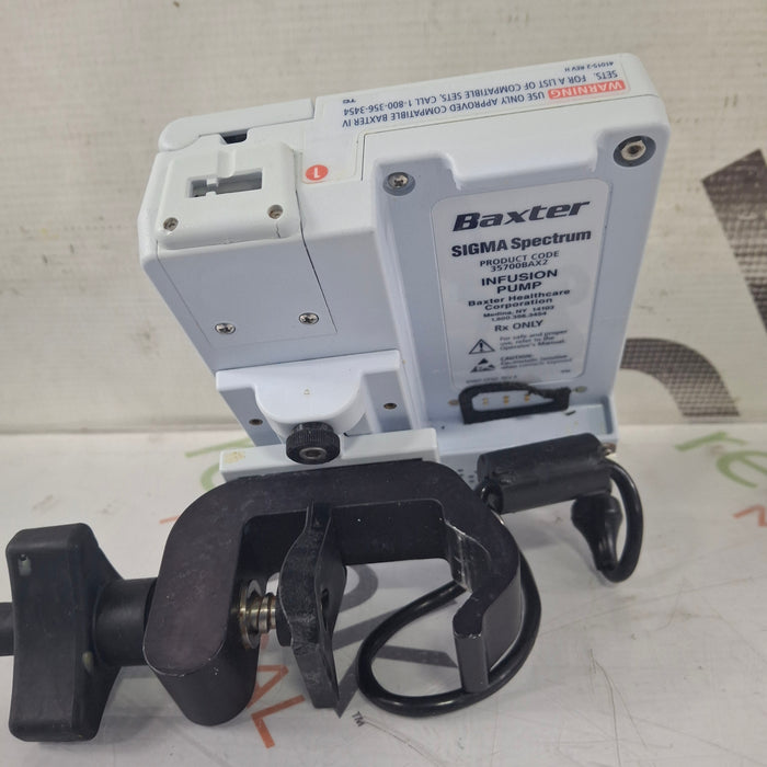 Baxter Sigma Spectrum 8.00.04 w/o Battery Infusion Pump