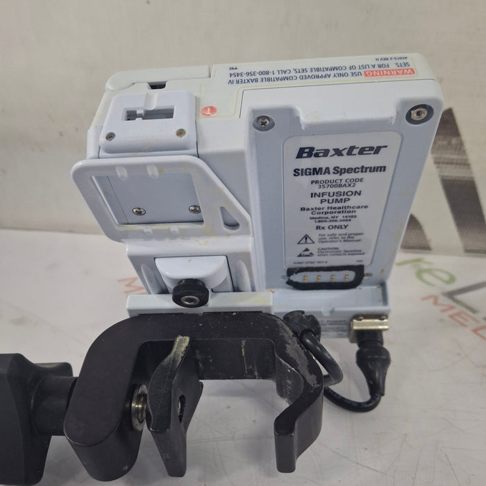 Baxter Sigma Spectrum 8.01.00 w/o Battery Infusion Pump