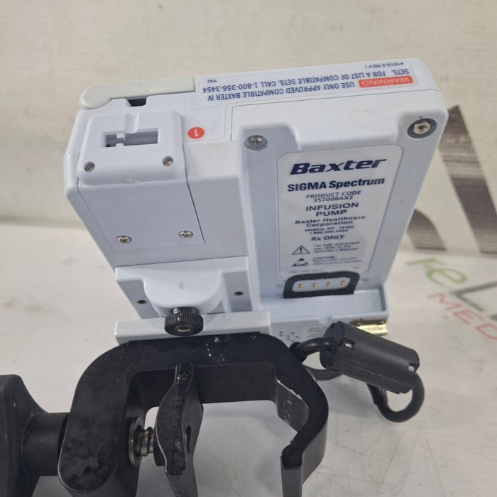 Baxter Sigma Spectrum 8.01.00 w/o Battery Infusion Pump
