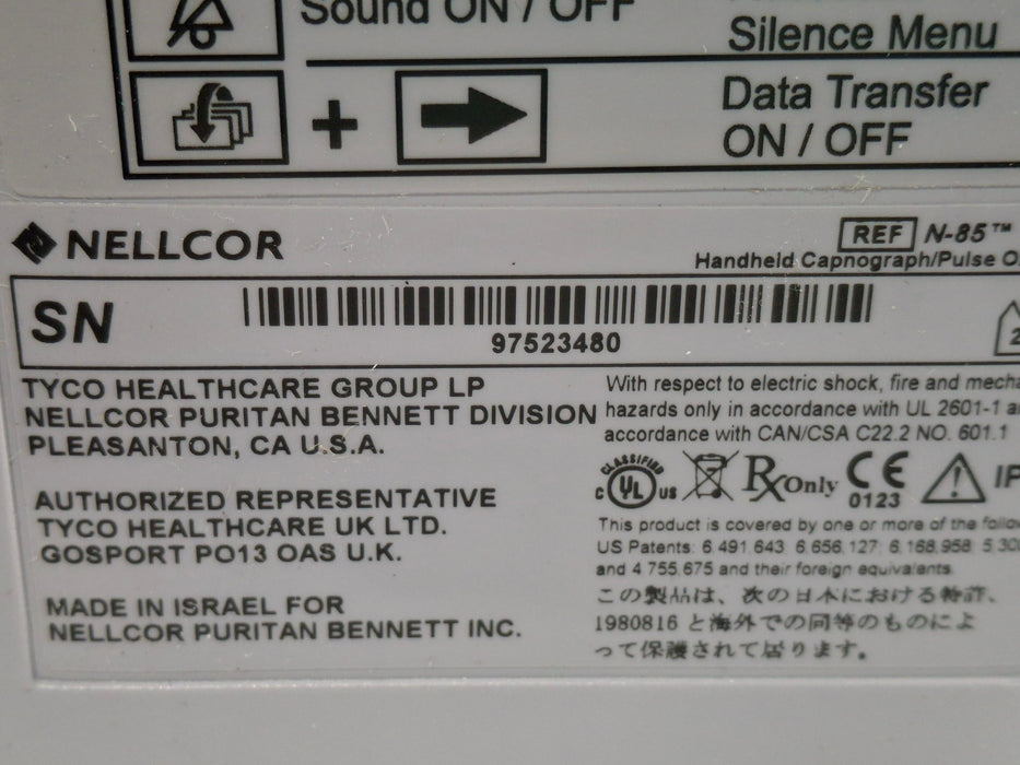 Nellcor Nellcor N-85 Pulse Oximeter Patient Monitors reLink Medical
