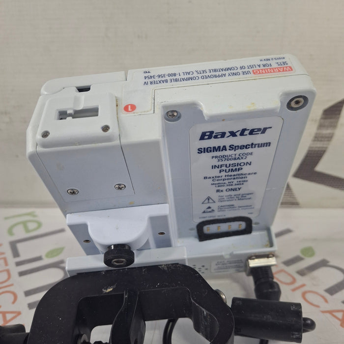 Baxter Sigma Spectrum 8.01.00 w/o Battery Infusion Pump