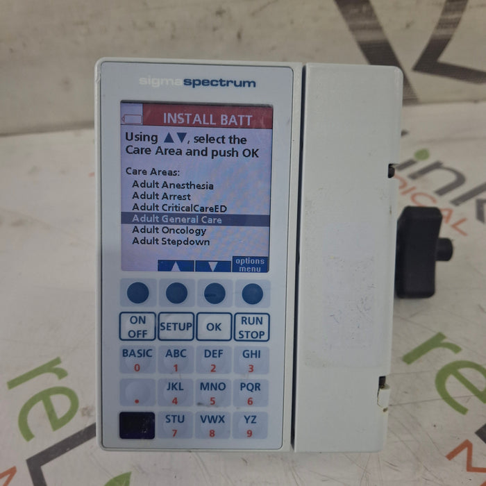 Baxter Sigma Spectrum 8.01.00 w/o Battery Infusion Pump