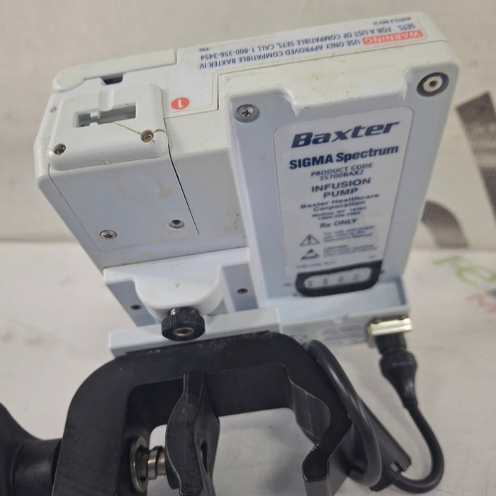 Baxter Sigma Spectrum 8.01.00 w/o Battery Infusion Pump