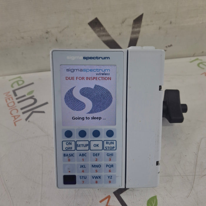 Baxter Sigma Spectrum 8.01.00 w/o Battery Infusion Pump