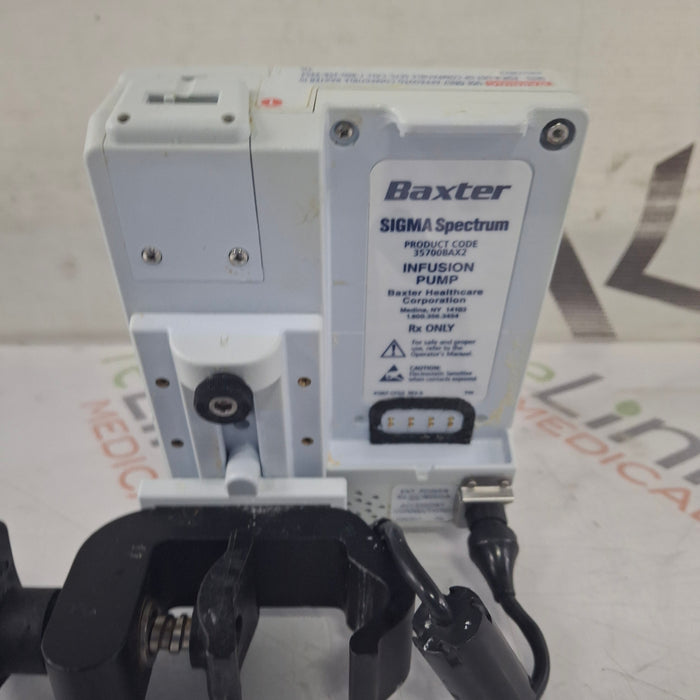 Baxter Baxter Sigma Spectrum 8.00.03 w/o Battery Infusion Pump Infusion Pump reLink Medical