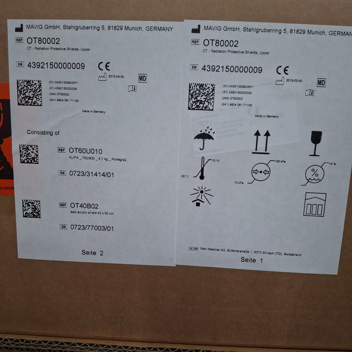 Mavig Portegra2 Radiation Protective Shields
