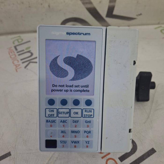 Baxter Sigma Spectrum 8.01.00 w/o Battery Infusion Pump