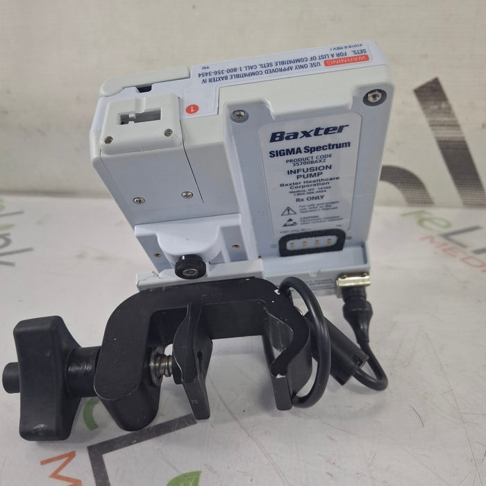 Baxter Sigma Spectrum 8.01.00 w/o Battery Infusion Pump