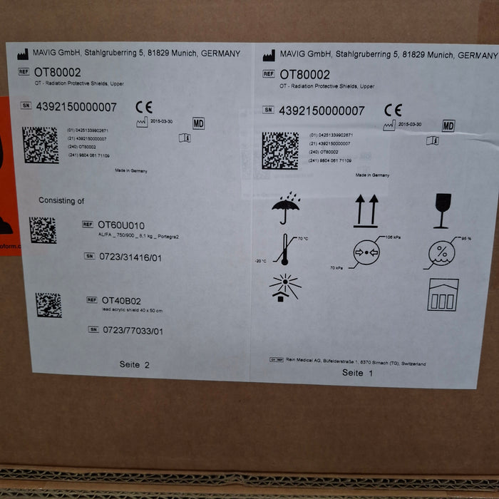 Mavig Portegra2 Radiation Protective Shields