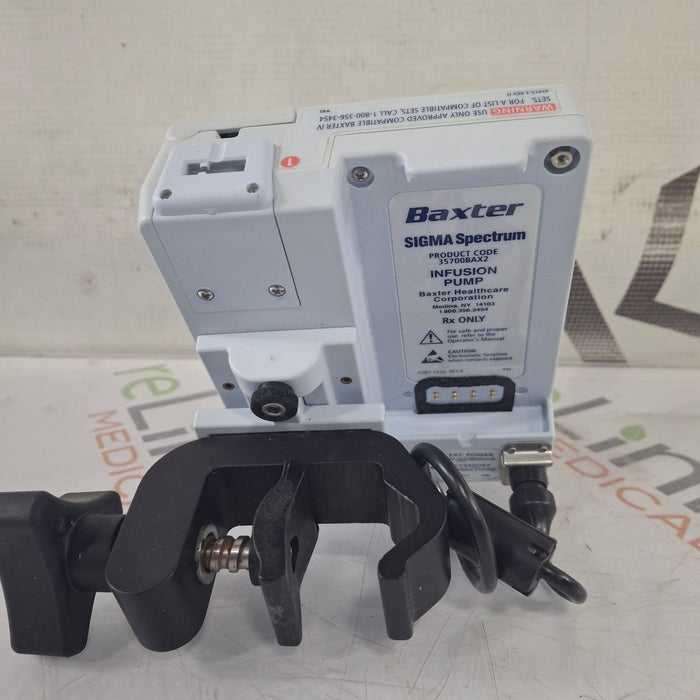 Baxter Sigma Spectrum 8.01.00 w/o Battery Infusion Pump