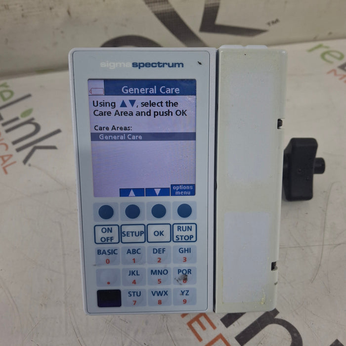 Baxter Sigma Spectrum 8.01.00 w/o Battery Infusion Pump