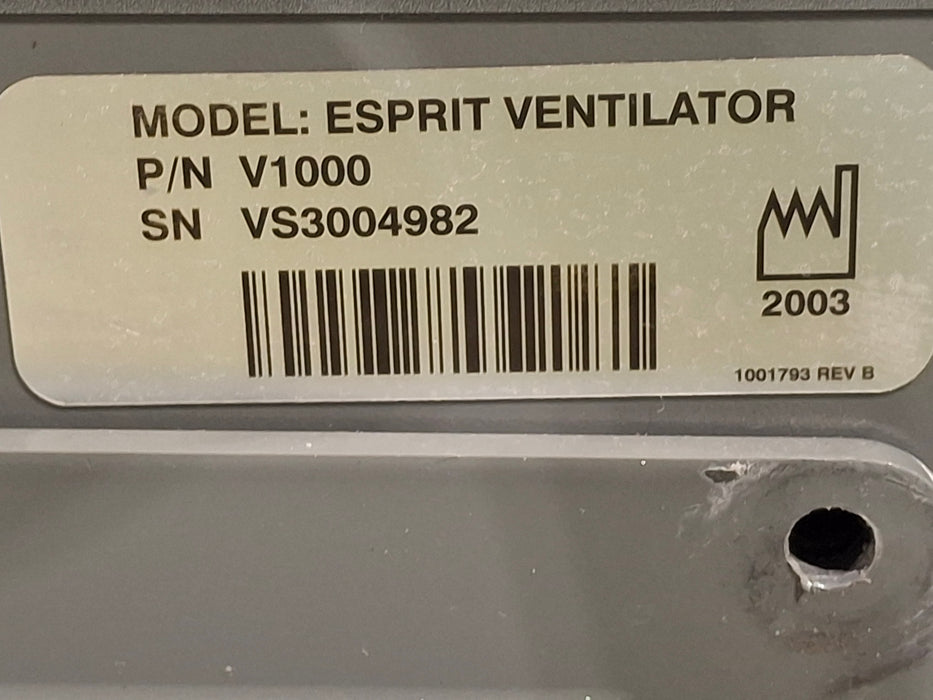 Respironics Respironics Esprit Ventilator Respiratory reLink Medical