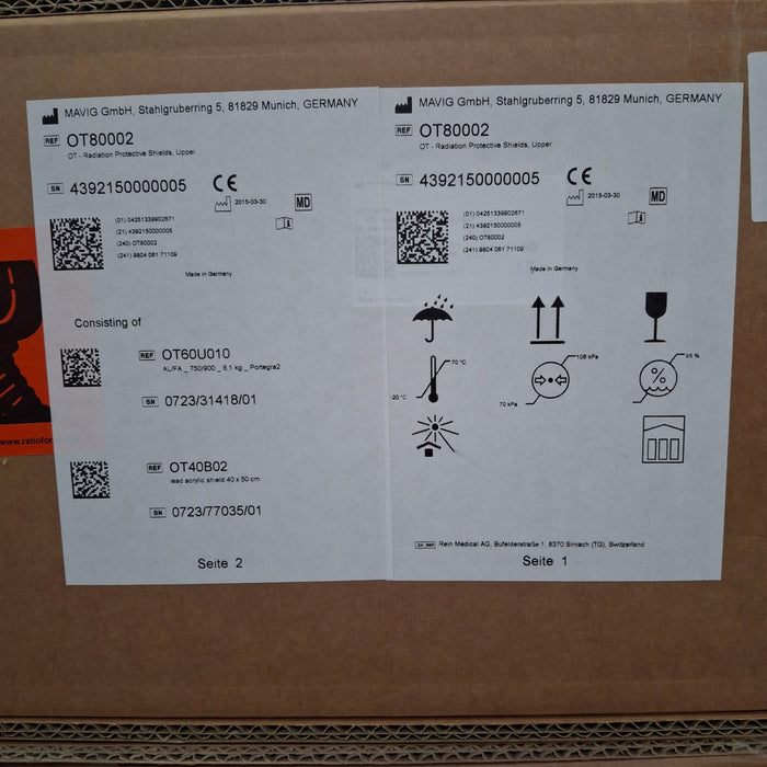 Mavig Portegra2 Radiation Protective Shields